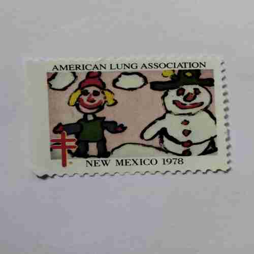 Document 17_41 NEW MEXICO 1978 , AMERICAN LUNG ASSOCIATION STAMP