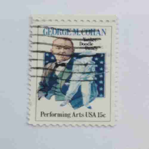PERFORMING ARTS USA 15c , GEORGE M.COHAN