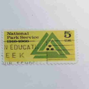 Document 17_71 NATIONAL PARK SERVICE 1916-1966 , U.S. POSTAGE