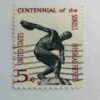 UNITED STATES POSTAGE 5CENTS , PHYSICAL FITNESS