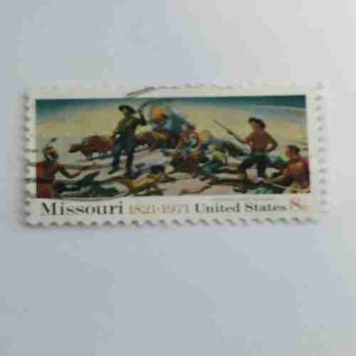MISSOURI 1821-1971 , UNITED STATES 8c POSTAGE STAMP