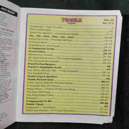 Document 19_14 Tinkle Double Digest N0- 108