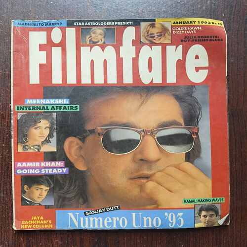Filmfare ( January 1993 ) Page No 99, 100, 107, 018 Are Half Cut