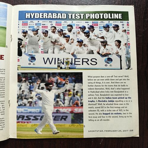 Sportstar ( February 2017 )