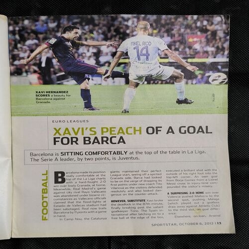 SportStar ( Saturday , 6 October , 2012 )