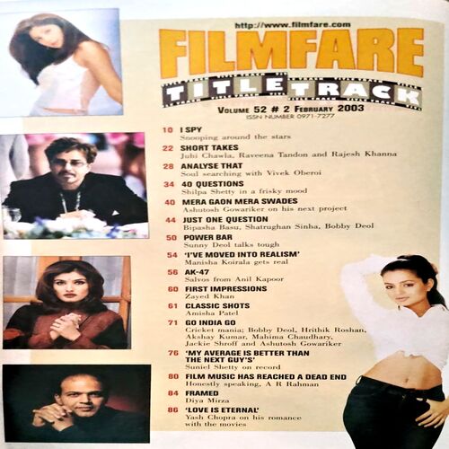 Filmfare (Feb 2003)