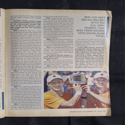 SportStar ( Saturday , 29 December , 2012 )