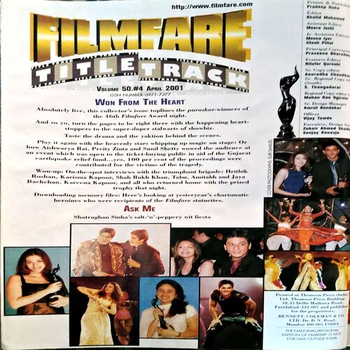 Filmfare (April 2001)