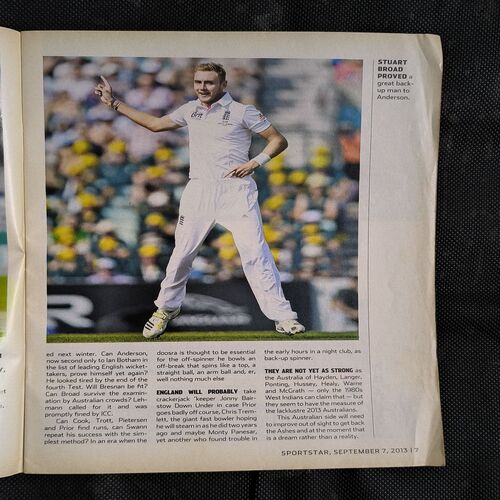 SportStar ( Saturday , 7 September , 2013 )