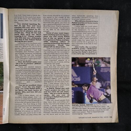 SportStar ( Saturday , 30 March , 2013 )