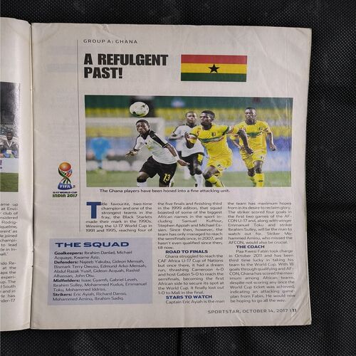 SportStar ( Saturday , 14 October , 2017 )