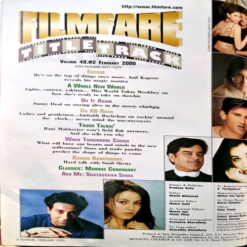 Filmfare (Feb 2000)