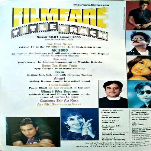 Filmfare (jan 2000)