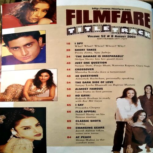 Filmfare (Aug 2003)
