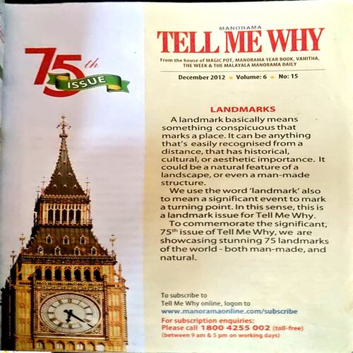 Tell Me Why (No 75)