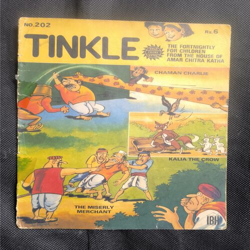 Tinkle no-202 ( Back Cover Missing )