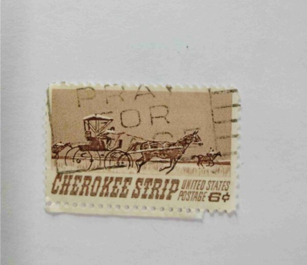 Document 6_19 UNITED STATES POSTAGE 6cent , CHEROKEE STRIP