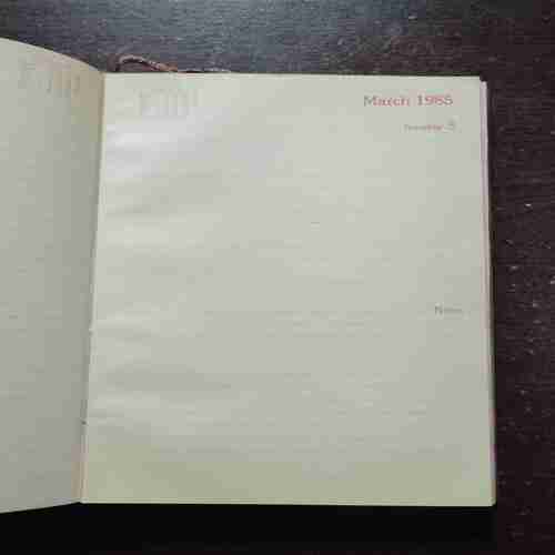 Document 6_2 Diary ( 1985 )