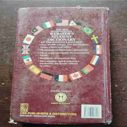 The New International Webster's Student Dictionary Of The English Language