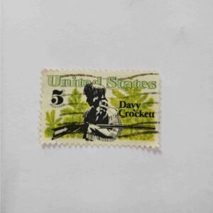 Document 6_43 UNITED STATES 5cent POSTAGE , DAVY CROCKETT