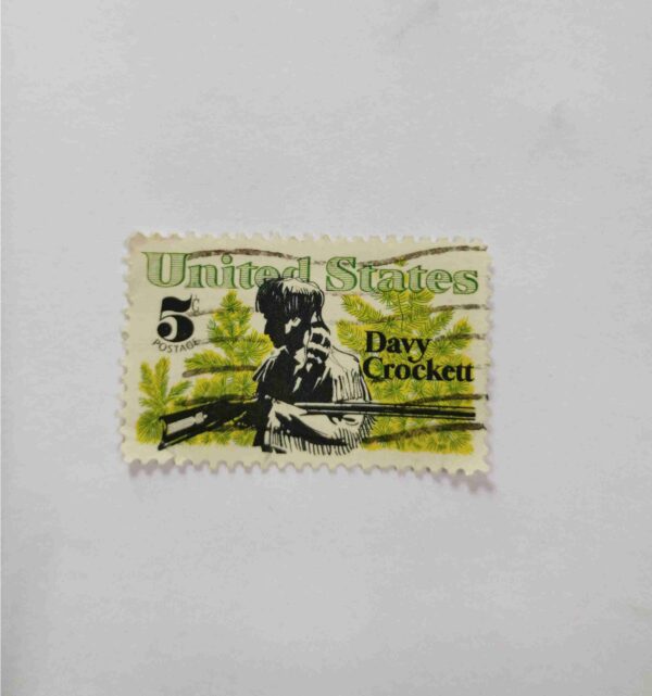 UNITED STATES 5cent POSTAGE , DAVY CROCKETT