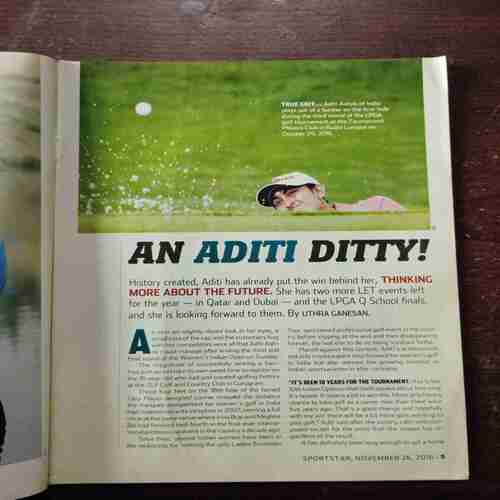 Sportstar ( November 26 , 2016 )