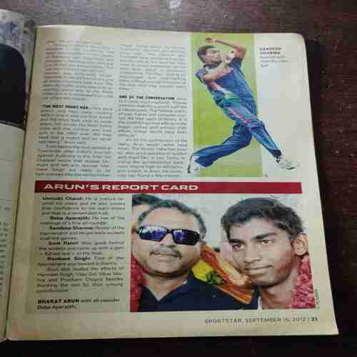 Sportstar ( September 15 , 2012 )