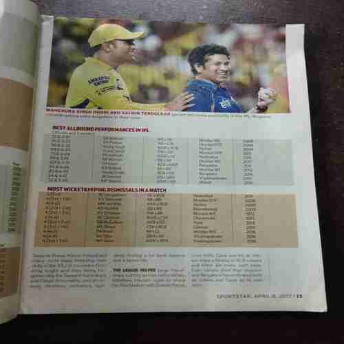 Sportstar ( With Poster ) ( April 8 , 2017 )