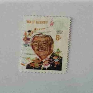 UNITED STATES POSTAGE ,6CENTS , WALT DISNEY