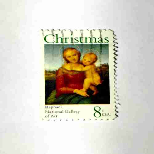 U.S. POSTAGE 8c , CHRISTMAS