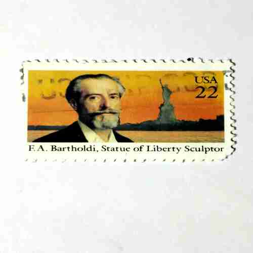 22-cent United States commemorative postage stamp.