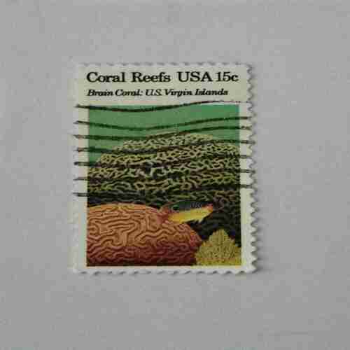 CORAL REEFS USA 15c POSTAGE