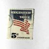 REGISTER VOTE , 5C, POSTAGE