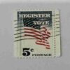 REGISTER VOTE , 5C, POSTAGE