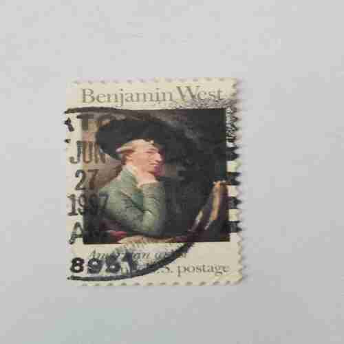 Document 9_53 BENJAMIN WEST 10 CENT U. S POSTAGE STAMP