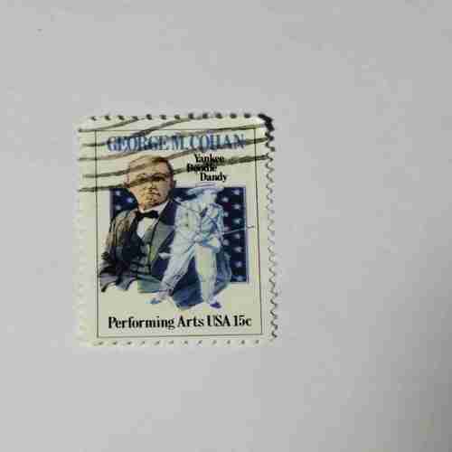 PERFORMING ARTS USA 15c , GEORGE M.COHAN
