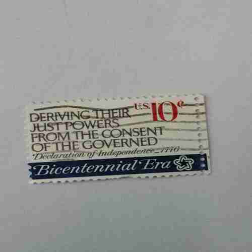 UNITED STATES POSTAGE ,10CENTS , BICENTENNIAL ERA