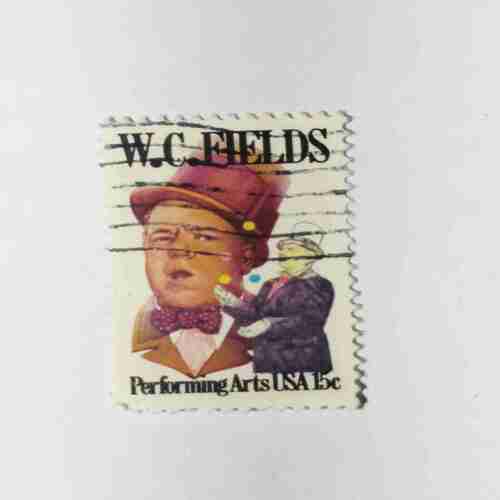 Document 9_89 PERFORMING ARTS USA 15c , W.C.FIELDS