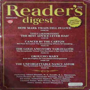 Reader 's Digest ( March 2018 )