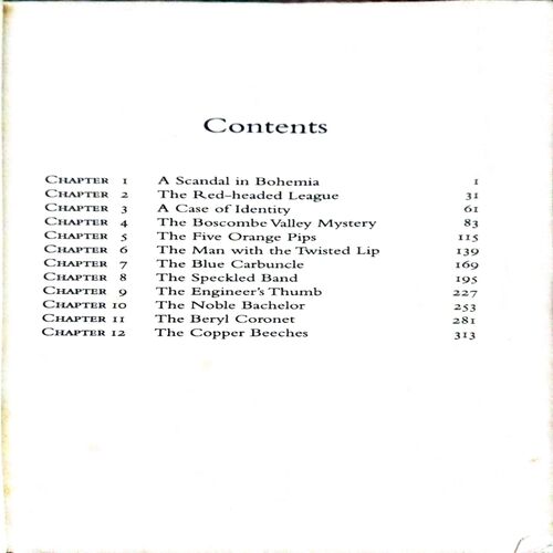 The Adventures of Sherlock Homes (By = Sir Arthur Conan Doyle ) ,(Total pages= 343)