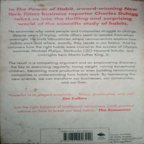 The Power Of Habit (By =Charles Duhigg ) ,(Total pages=371 )