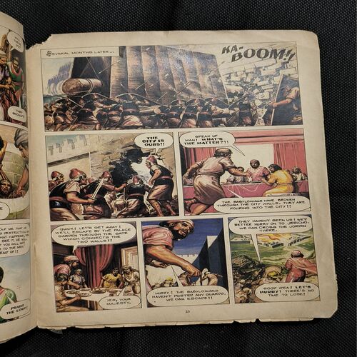 Disaster ( All Pages Upper Left Corner Cut But Not Story Impact )