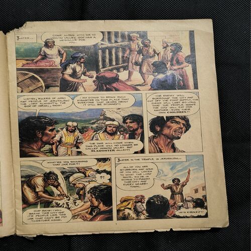 Disaster ( All Pages Upper Left Corner Cut But Not Story Impact )