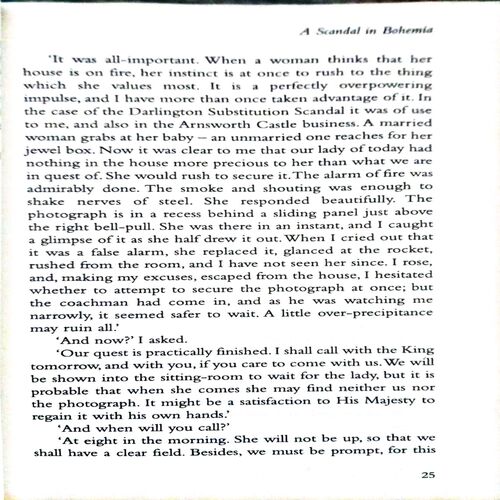 The Adventures of Sherlock Homes (By = Sir Arthur Conan Doyle ) ,(Total pages= 343)