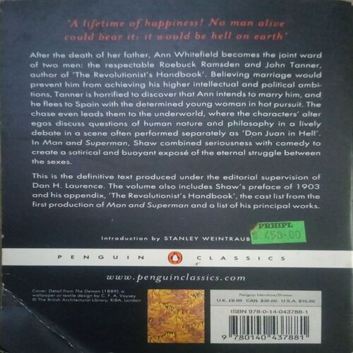 Document_40 Man and superman (By =Bernard shaw ) ,(Total pages=264 )