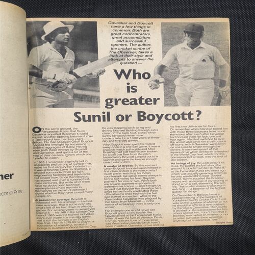 SportStar ( Saturday , 19 November , 1983 )