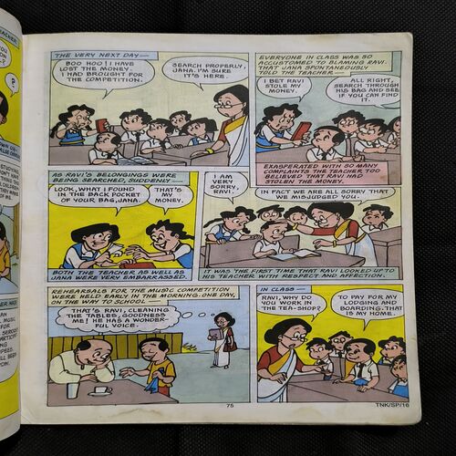 Tinkle ( Page no-5to72 Missing )