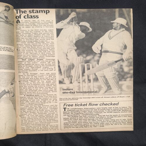 SportStar ( Saturday , 17 December , 1983 )