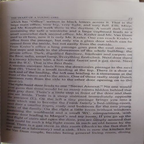 Document_81 The dairy of young girl ( Anne Frank )( No. of pages =261 )