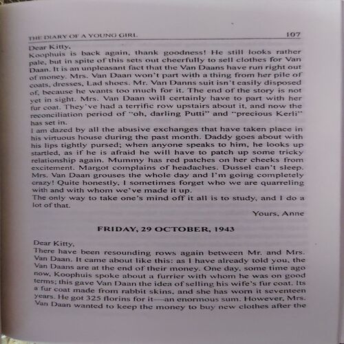 Document_82 The dairy of young girl ( Anne Frank )( No. of pages =261 )